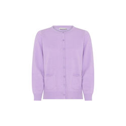 BB Melange Cotton Knit, lilac melange, Micha