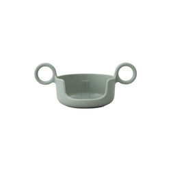 Cup holder for children's cup, green, Design Letters