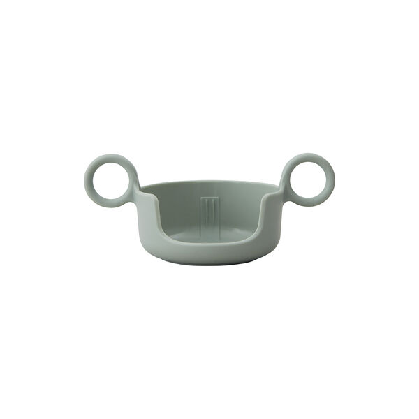Cup holder for children's cup, green, Design Letters