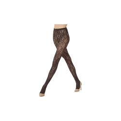 Infinite Rose Net Tights, dark wood, Wolford