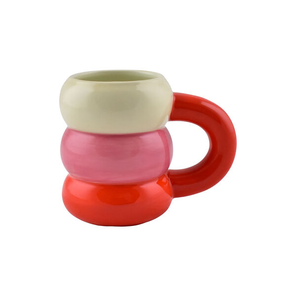 Mug BARCELONA AMOR DEL COLOR, red, QUE RICO