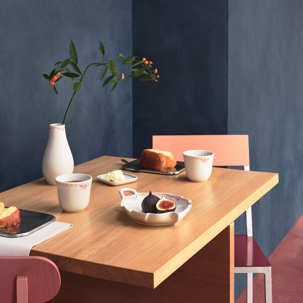 Coral Lace Vase 18 cm, Royal Copenhagen