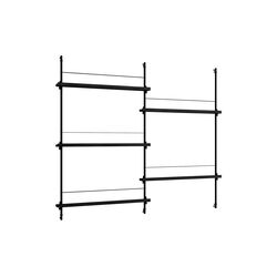 Magazine Shelf 1152, black, MOEBE