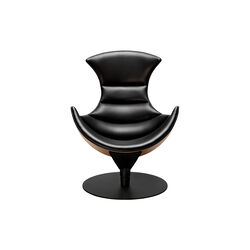 The Lobster Chair, walnut/black The Lobster Chair, walnut/black, Bruunmunch Furniture