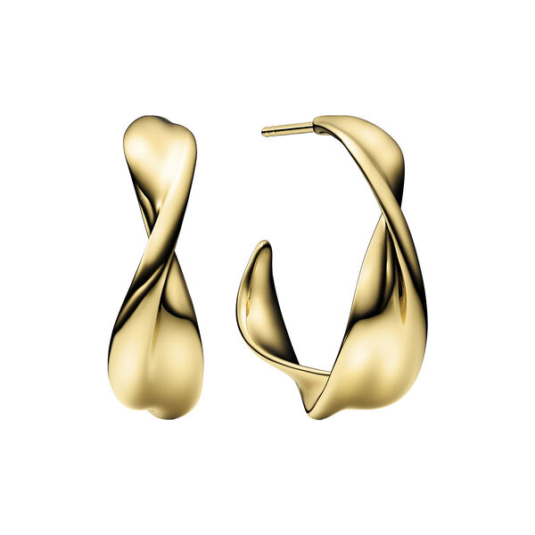 Foglia Earrings | Medio | Gold plated, Sif Jakobs Jewellery