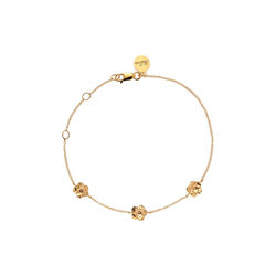 Forglemmigej Bracelet, gold-plated, Flora Danica Jewellery
