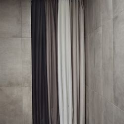 Lux Shower Curtain, black, Zone Denmark