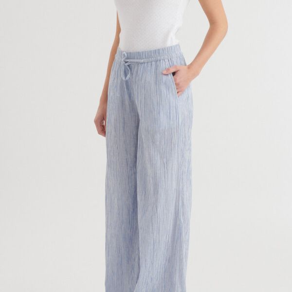 Carol Pants, riviera, Basic Apparel