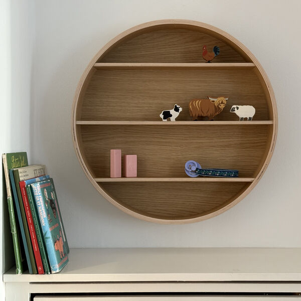 Round Shelf Round Shelf, Curve-Lab