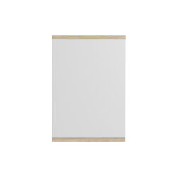 Rectangular Wall Mirror, ash, MOEBE
