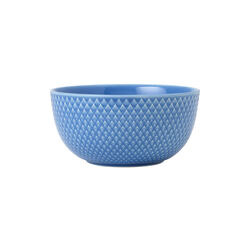 Rhombe Color Bowl, blue, Lyngby Porcel&aelig;n