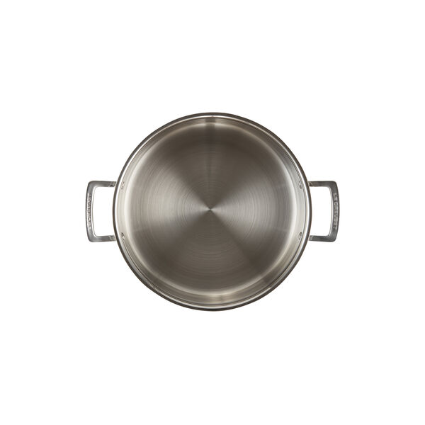 3-PLY Shallow Casserole with Lid &Oslash; 28 cm, Le Creuset