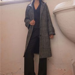 7805RDFLola coat, black, RUE de FEMME