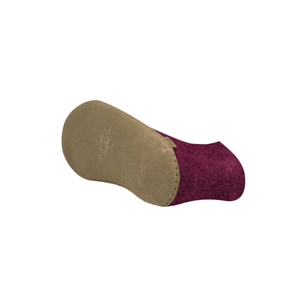 Felt Ankle Shoe, cranberry Felt Ankle Shoe, cranberry, Glerups