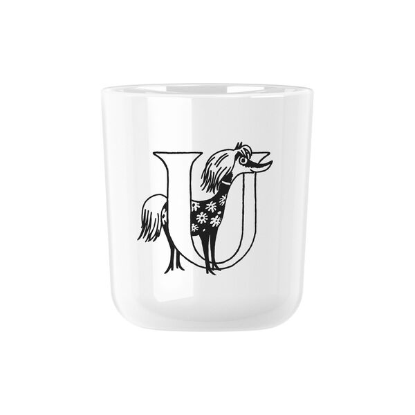 Moomin ABC Cup U, moomin white, RIG-TIG