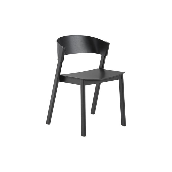 Cover Side Chair, black, Muuto