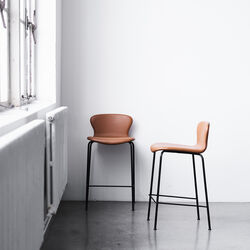 PLAY Chair Low Back Bar, cognac, Bruunmunch Furniture