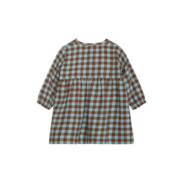 Baby Brushed Dress, coffee checks Baby Brushed Dress, coffee checks, Serendipity