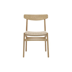 CH23 Dining Chair, oiled oak/natural, Carl Hansen & S&oslash;n
