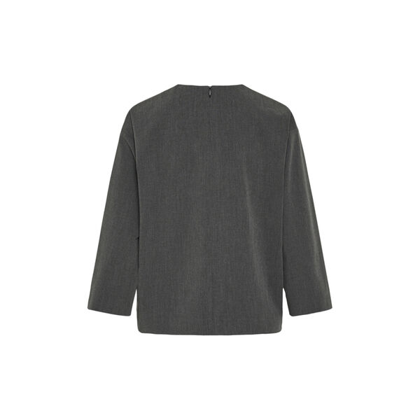 CleohIW Top, dark grey melange, InWear