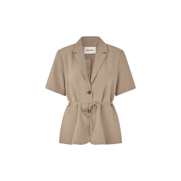 Alayamd SS blazer, nuthatch melange, Modstr&ouml;m