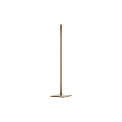 INLAY F1 LINEAR Floor Lamp, satin gold/satin gold, LIGHT-POINT