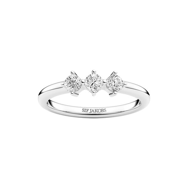 Princess Ring | Sterling silver, Sif Jakobs Jewellery