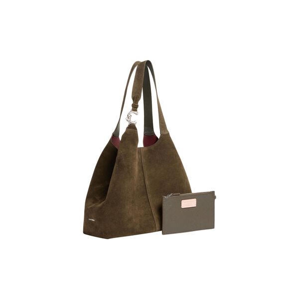 COCCINELLE C-EASY SUEDE | Fango, Coccinelle