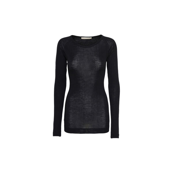 Jade Blouse, black, Seamless Basic