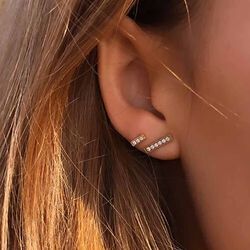 Square Diamond Stud M, Ro Copenhagen