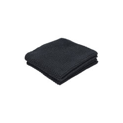 Knit Dishcloth 2 pcs, graphite, Bastian