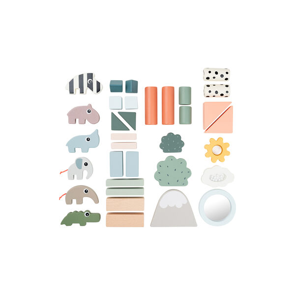 Deer Friends Building Block Set 34 pcs., colour mix, Done by Deer