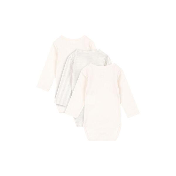 Fio Stripe 3-pack LS Body, blue mix, Konges Sløjd