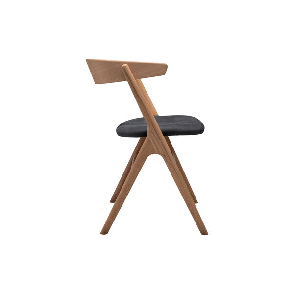 Sibast No 9 Dining Chair, soap treated oak/dark grey, Sibast Furniture