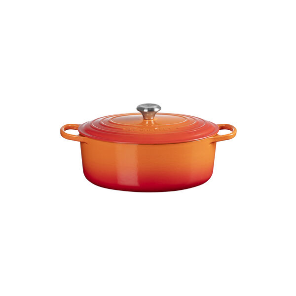 Signature cast iron oval casserole &Oslash; 31 cm, volcanic, Le Creuset