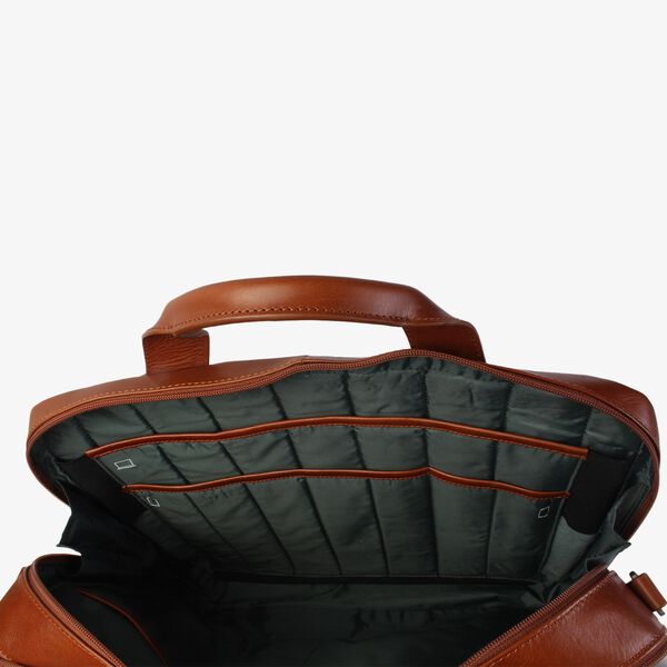 SKAGEN Briefcase, cognac, JOST