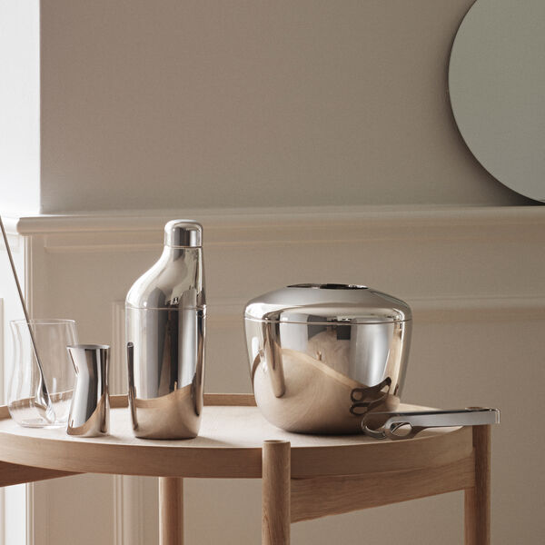 Sky Ice Bucket with Ice Tong Sky Ice Bucket with Ice Tong, Georg Jensen
