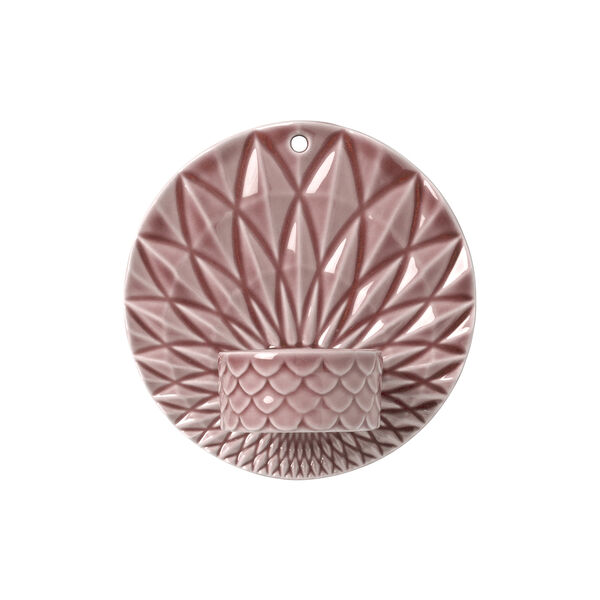 Pipanella Wall Votive Scales, dusty rose, Dottir Nordic Design