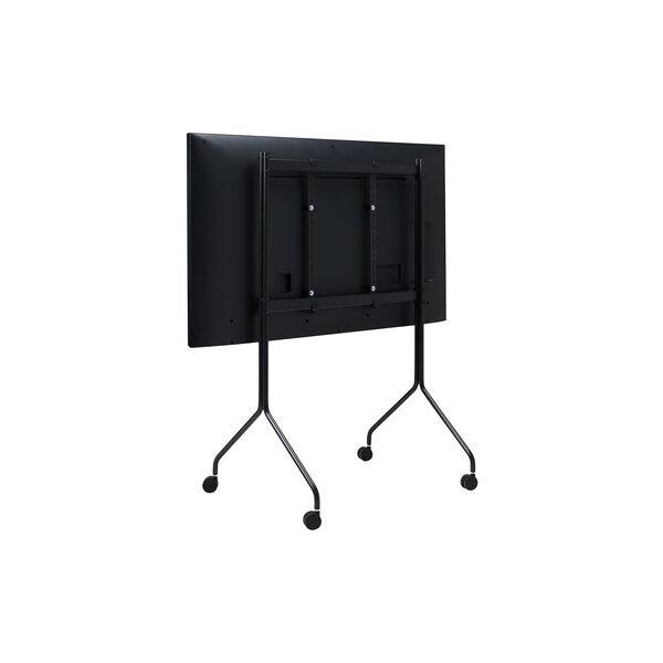 Moon Rollin' Tall, charcoal, Pedestal