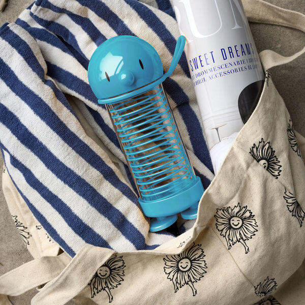 Drinking bottle Bumble 0,4 L, turquoise, Hoptimist