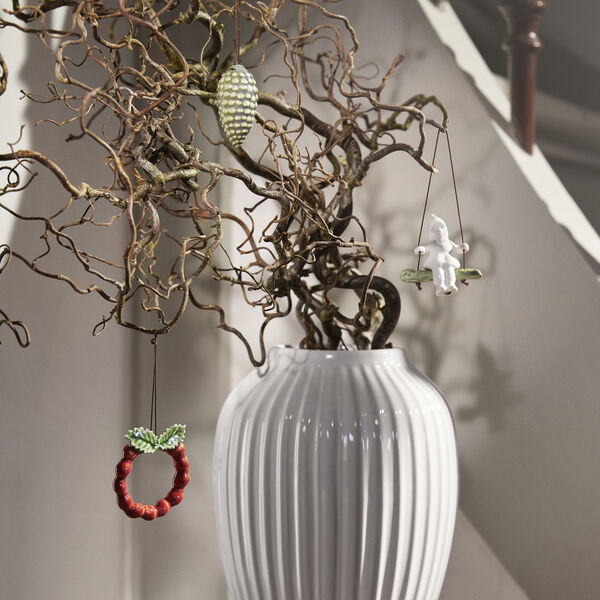 Christmas Tales Wreath, red, K&auml;hler