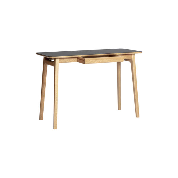 Freya Desk, oak/black Freya Desk, oak/black, Magnus Olesen Design