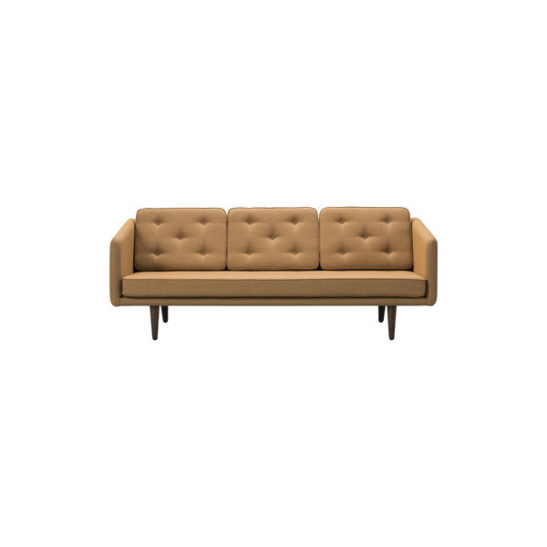 No. 1 3-seater Sofa, Fiord 451/smoked oak, Fredericia Furniture