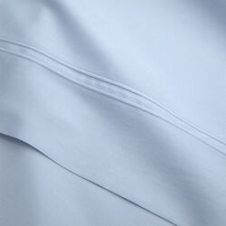 Triomphe Flat Sheet, celeste, Yves Delorme