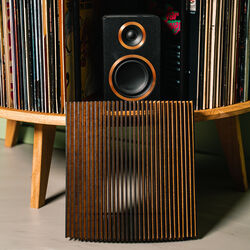 Speaker cover for Display LUNA, oiled oak, KRISTIAN JUUL