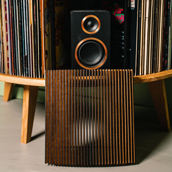 Speaker cover for Display LUNA, oiled oak, KRISTIAN JUUL