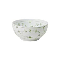 Green Fluted Plain Bowl 110 cl, Royal Copenhagen