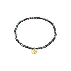 INDIE bracelet, dark grey, Pilgrim