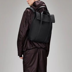 2 Way Tote Backpack, black, Rains