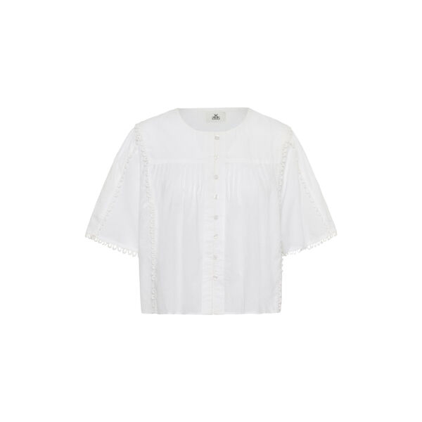 KBFry Blouse, bright white, Karen by Simonsen